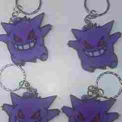 gengar keychain (pokemon)