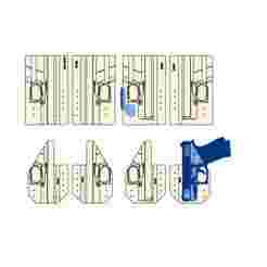 Glock 43X Sidecar Holster Mold with Trimjigg (Mag Separate)