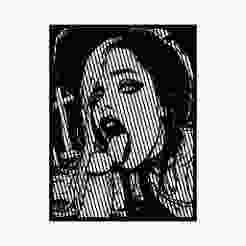 Goth BJ Sexy Wall Art