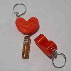 HEART BLISTER BREAKER KEY CHAIN