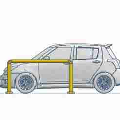 Hoop Barrier 3 1/64 scale