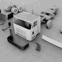 International 9600 cabover  1995 Truck MODEL