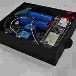 IoT T-Call ESP32 (LilyGO v1.4)  Enclosure – with Arduino Antijam GPS Code