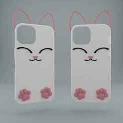 Iphone14 Pro Phone Case With Cat Ears
