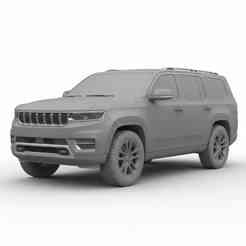 Jeep Grand Wagoneer - car, vehicle, automobile, sports car, classic car, race car, toy car, RC car, 3D car model, sedan, SUV, pickup truck, convertible, hatchback, coupe, luxury car, supercar, electric car, 4x4, car toy, RCcar body / RC car shell, slot ca