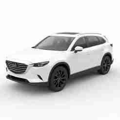 Mazda CX-9 AWD - car, vehicle, automobile, sports car, classic car, race car, toy car, RC car, 3D car model, sedan, SUV, pickup truck, convertible, hatchback, coupe, luxury car, supercar, electric car, 4x4, car toy, RCcar body / RC car shell, slot car, mo
