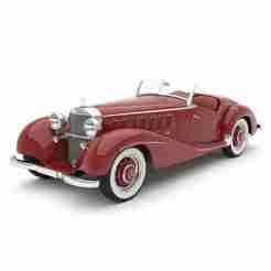 Mercedes-Benz 500K - car, vehicle, automobile, sports car, classic car, race car, toy car, RC car, 3D car model, sedan, SUV, pickup truck, convertible, hatchback, coupe, luxury car, supercar, electric car, 4x4, car toy, RCcar body / RC car shell, slot car
