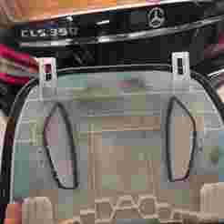 MERCEDES CLS 350 SEAT BACK DECOR COVERS