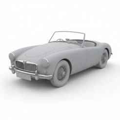 MG MGA - car, vehicle, automobile, sports car, classic car, race car, toy car, RC car, 3D car model, sedan, SUV, pickup truck, convertible, hatchback, coupe, luxury car, supercar, electric car, 4x4, car toy, RCcar body / RC car shell, slot car, model kit,