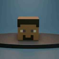 Minecraft Steve Herb Grinder – 3D Printable
