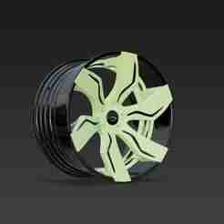 Modeling Miniatures Custom Rims for Dioramas - Custom Wheels LXF