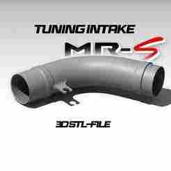 MR2 Spyder restriction-free Intake Pipe for 3D Printing (MR-S, Roadster, W3)