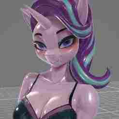 My Little Pony FurryWaifus Pack: Pikie Pie, Rainbow Dash, Applejack, Fluttershy, Starlight Glimmer