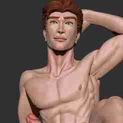 NSFW Wally west Flash fan art