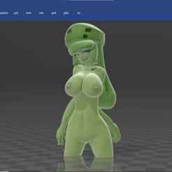 nude slime girl touching own breast. nipple ass pussy sexy