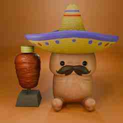 OCHINCHIN CUTE FIGURE + Mexican + Trompo al pastor PENIS / PENIS CUTE FIGURE V2S