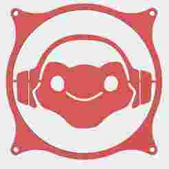Overwatch Lucio 120mm Fan Cover