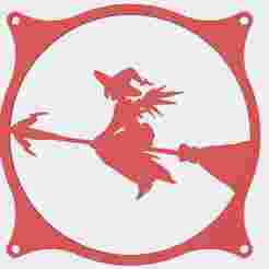 Overwatch Mercy 120mm Fan Cover