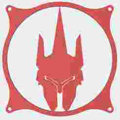 Overwatch Reinhardt 120mm Fan Cover