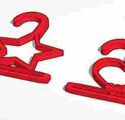 patterned hanger