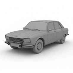 Peugeot 504 - car, vehicle, automobile, sports car, classic car, race car, toy car, RC car, 3D car model, sedan, SUV, pickup truck, convertible, hatchback, coupe, luxury car, supercar, electric car, 4x4, car toy, RCcar body / RC car shell, slot car, model