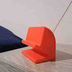 Phone Holder Alarm Clock Retro