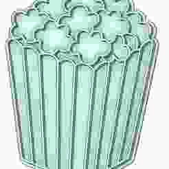 Popcorn cookie cutter