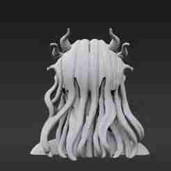 Predatory Spider Queen Female Head for 1:6 Scale Action Figures - Multi-Eyed Dark Fantasy Custom Sculpt