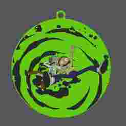 Rick and Morty - Vat of Acid  - Christmas Ornament