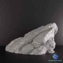 rock for miniatures - Pre-Supported STL