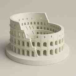 Roman Colosseum - 3D Printable Model | One of the New 7 Wonders of the World