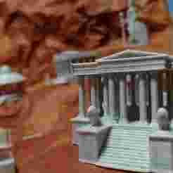 Saint Seiya lion Temple - Templo Acuario 3D print model