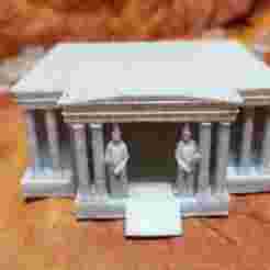 Saint Seiya virgo Temple - Templo Acuario 3D print model
