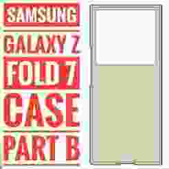 Samsung FOLD7 case - part B 1,0 mm Backpack