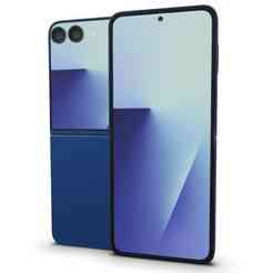 Samsung Galaxy Z Flip7 – Realistic Foldable Smartphone