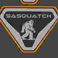🦶 SASQUATCH Fender Badges - 3MF file for legendary Ford Bronco builds! 🦶