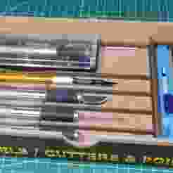 Scapels for Hobby Zone drawers