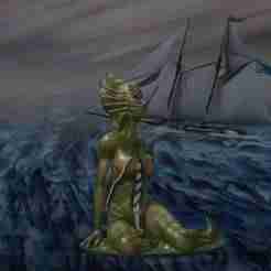 Sea Siren ~100mm ~Ecludius