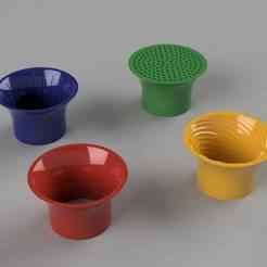 Set of 4 Velocity Stacks for PWK or 50mm Intake - Set of 4 Velocity Stacks for PWK or 50mm Intake