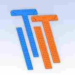 Set of T-spacers 15-20 mm multifunctional for bookbinding Corner cutter Hole template T-spacer