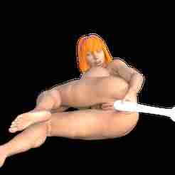 sexy daphne anal baseball bat