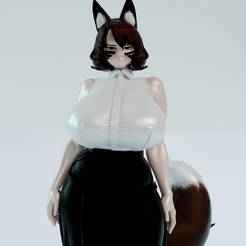 SEXY NS-FW FURRY GIRL WIRH BIG BUST - FURRY TETONA