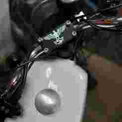 Simson S50/51 handlebar support plates - Set 2