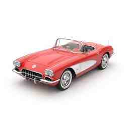 Single STL Chevrolet Corvette C1 Roadster - fire truck, lowrider, dodge challenger, mazda mx5, nissan, nissan gtr, slammed car, jeep wrangler 3D Model