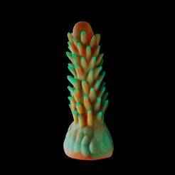 spiked monster dildo