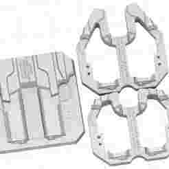 STEALTH ARMS PLATYPUS COMMANDER ROUND TRIGGER GUARD SPLIT VACUUM HOLSTER MOLD