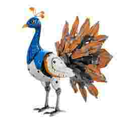 Steampunk Peacock Robot