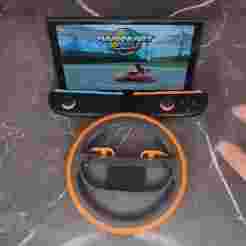 Steering wheel for Nitendo Switch 2 - compatible with left and right Joy-con