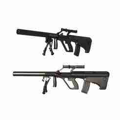 Steyr AUG rifle    / gun / gun stl / rifle / rifle stl / sniper rifle