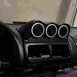 Subaru Impreza wrx sti gc8 Gt triple pod 52mm